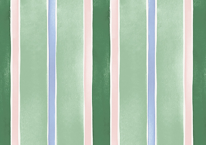 Bluebellgray Seaside Stripe, Seaglass - Roman Blind - Image 7